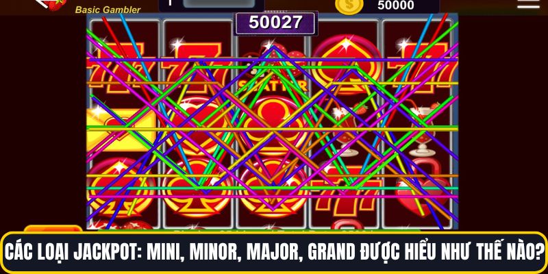 Các loại Jackpot: Mini, Minor, Major, Grand được hiểu như thế nào? 