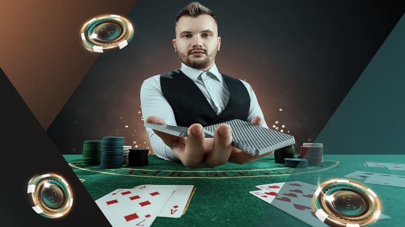 Live Dealer điều hành trò chơi tại nhà cái trực tuyến
