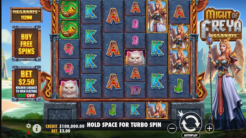 Megaway slot có đến 586.971 cách thắng khác nhau